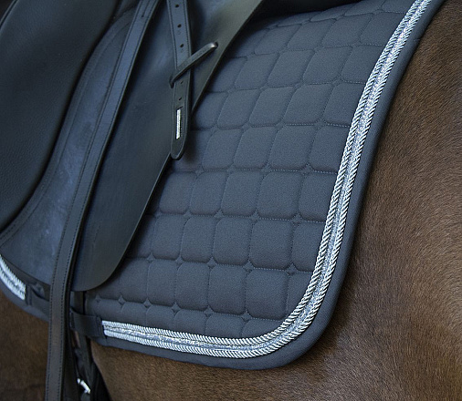 HKM Sports Zadeldek Hayley Grijs