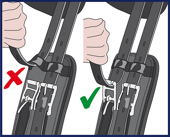 Harry's Horse Dressuursingel Freefit Zwart