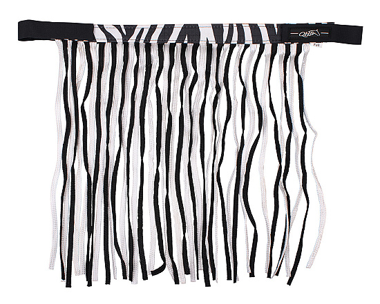 QHP Vliegenfrontriem Zebra