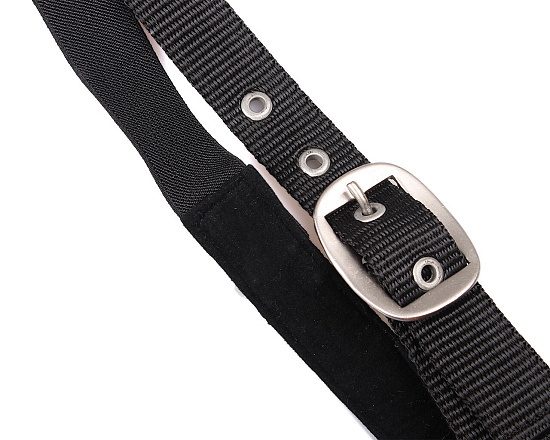 QHP Vliegenfrontriem Extra Zebra