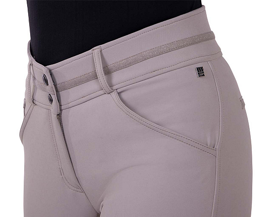 QHP Rijbroek Carrie Full Grip Beige