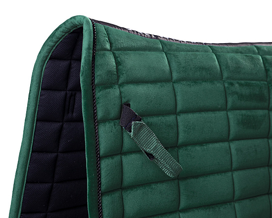 QHP Zadeldek Astana Crystal Donkergroen VZ