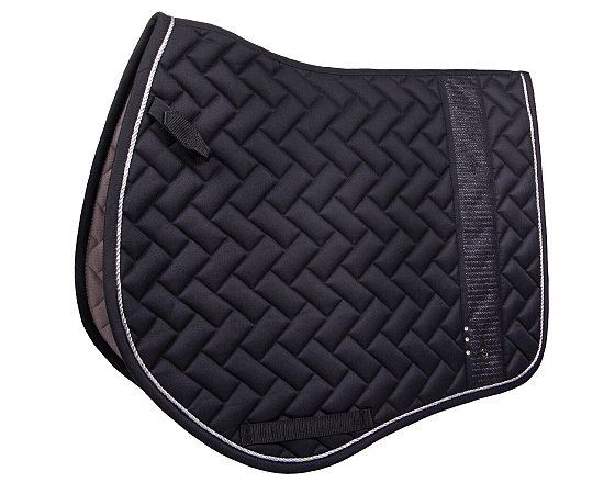 QHP Zadeldek Kae Zwart VZ Pony