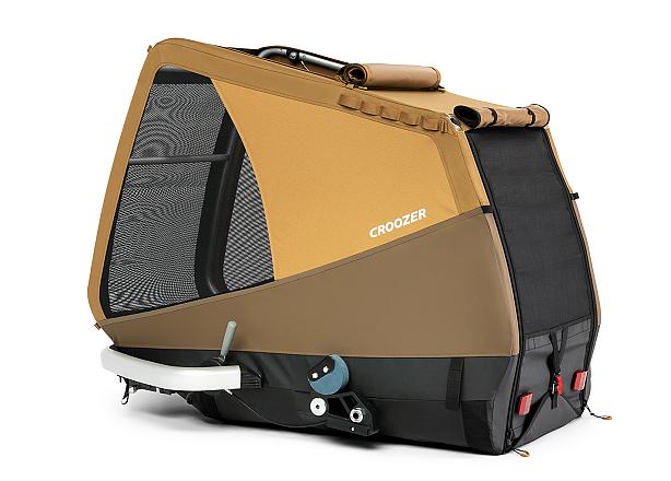 Croozer hondenfietskar Dog Mikke Geel + gratis kussen