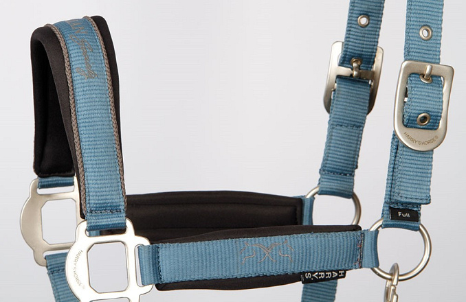 Harry's Horse Halsterset Askham Aegean Blue Pony