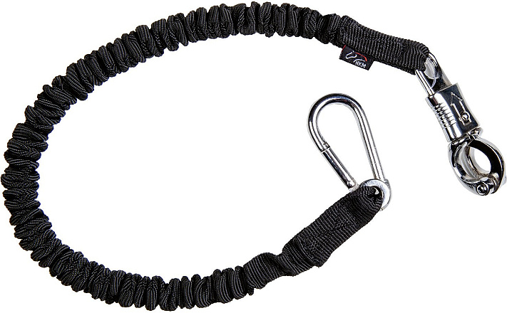 HKM Sports Elastisch Halstertouw 60 cm Zwart
