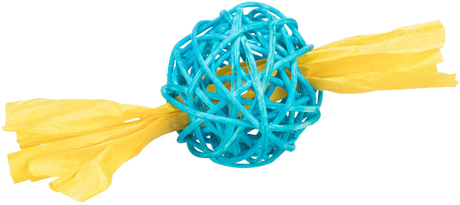 TRIXIE set rotan ballen met lint